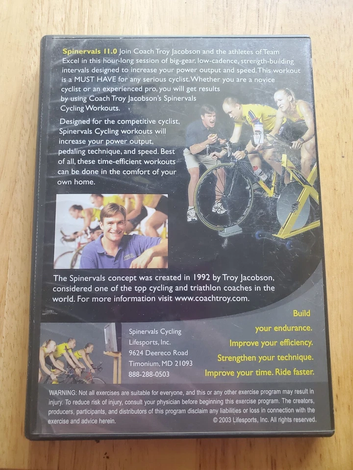 Spinervals 11.0 Big Gear Strength DVD Lifesports Inc - Image 2 of 4