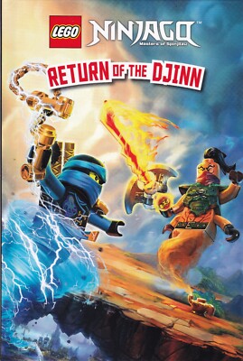 LEGO Ninjago Return of the Djinn First Reader Graphic Novel Book 7-9 