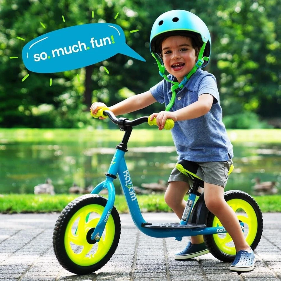 NEW KaZam Bolt EVA 12" Balance Bike - Blue/Yellow Brand New in Box - Image 3 of 3