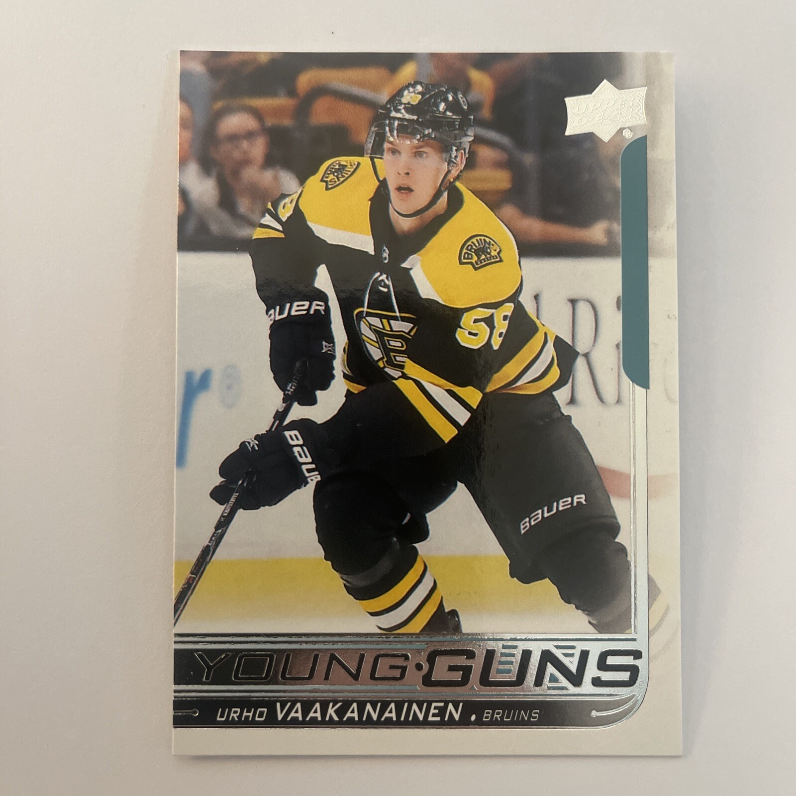 2018-19 Upper Deck - Young Guns #468 Urho Vaakanainen (RC)