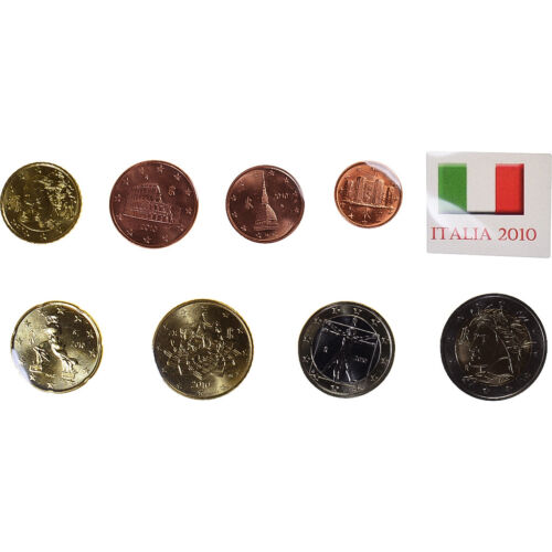 [#1182280] Włochy, Euro-Set, 2010, Rome, MS(63), ND - Zdjęcie 1 z 2