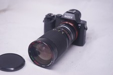 SONY E MOUNT ADAPTED 35-200mm Sunagor TELEPHOTO Prime LENS A7 NEX,A6000