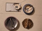 Lot Of 4 Vintage Pins. 2 Religous and One Union. Textile Workers And Lutheran.  — photo 3