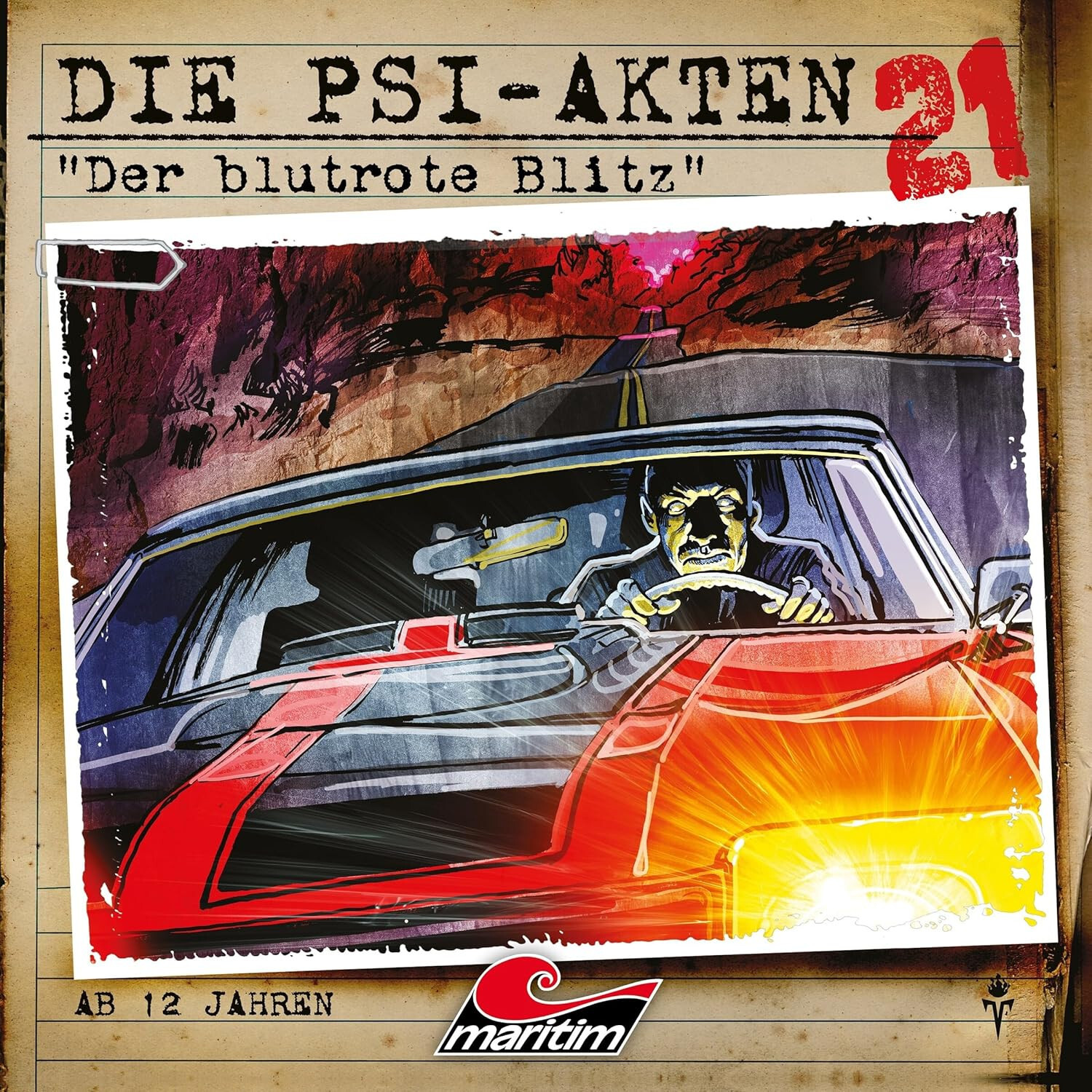 CD Die PSI-Akten 21 Der blutrote Blitz Hörbuch (K234) (K311) ORIGINAL VERSIEGELT - Bild 2