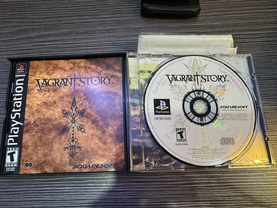 Vagrant Story (Sony PlayStation 1, 2000) Excellent Condition! - Image 4 of 4