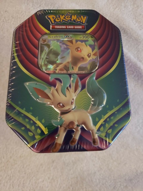 Pokemon TCG Leafeon Glaceon Sylveon GX Eevee Evolutions 3 Tin Set Factory for sale online | eBay