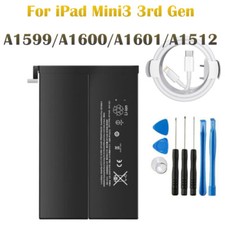 For iPad Mini3 3rd Gen A1599/A1600/A1601/A1512 Replacement Battery 6471mAh-