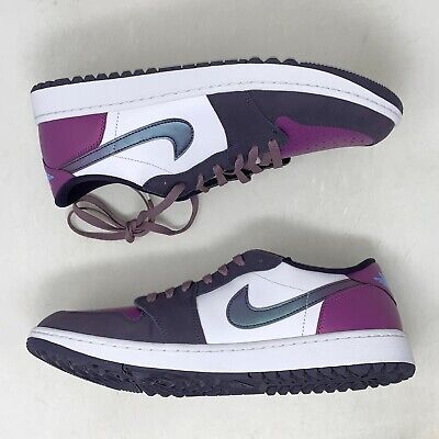 Air Jordan 1 Low Smoke Purple Golf Shoes, Size 14 BNIB Air Jordan 1 Low Smoke Purple Golf Shoes, Size 14 BNIB