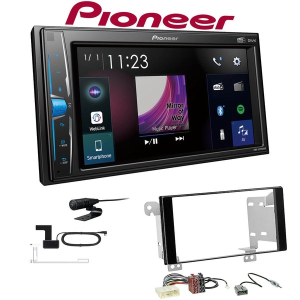 Pioneer Multimedia Autoradio Bluetooth Dab+ FüR Subaru Forester Piano Black-image