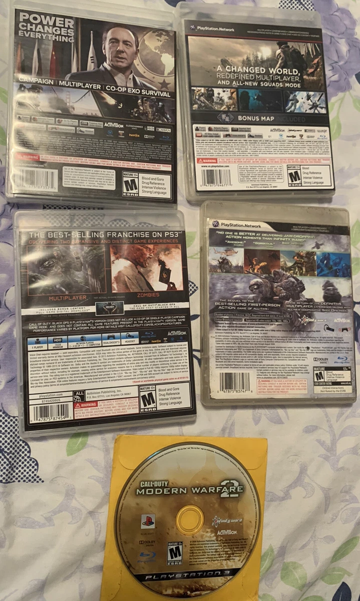 PS3 Call of Duty Advanced Warfare (MA 15+ Rating) Strong Themes & Violence