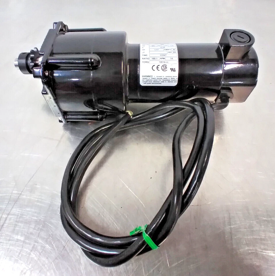 Bodine Electric 24A4BEPM-Z4 Parallel Shaft DC Gearmotor 1/17 HP 14 RPM 120 Lb in - Image 2 of 4