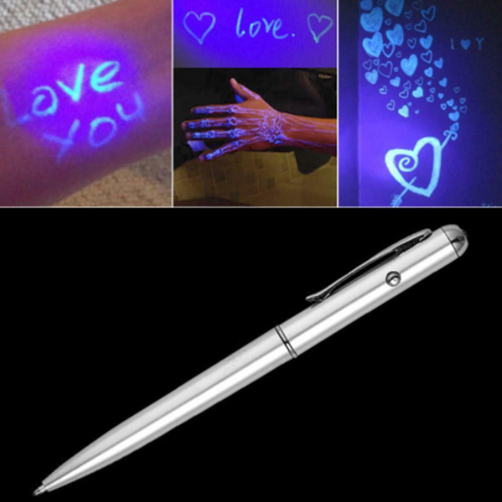 Invisible Ink Pens Built in UV Light Marker Secret Message Invisible Ink Pens Built in UV Light Marker Secret Message