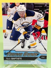 16-17 Nick Baptiste Rookie Buffalo Sabres #477 UD Young Guns