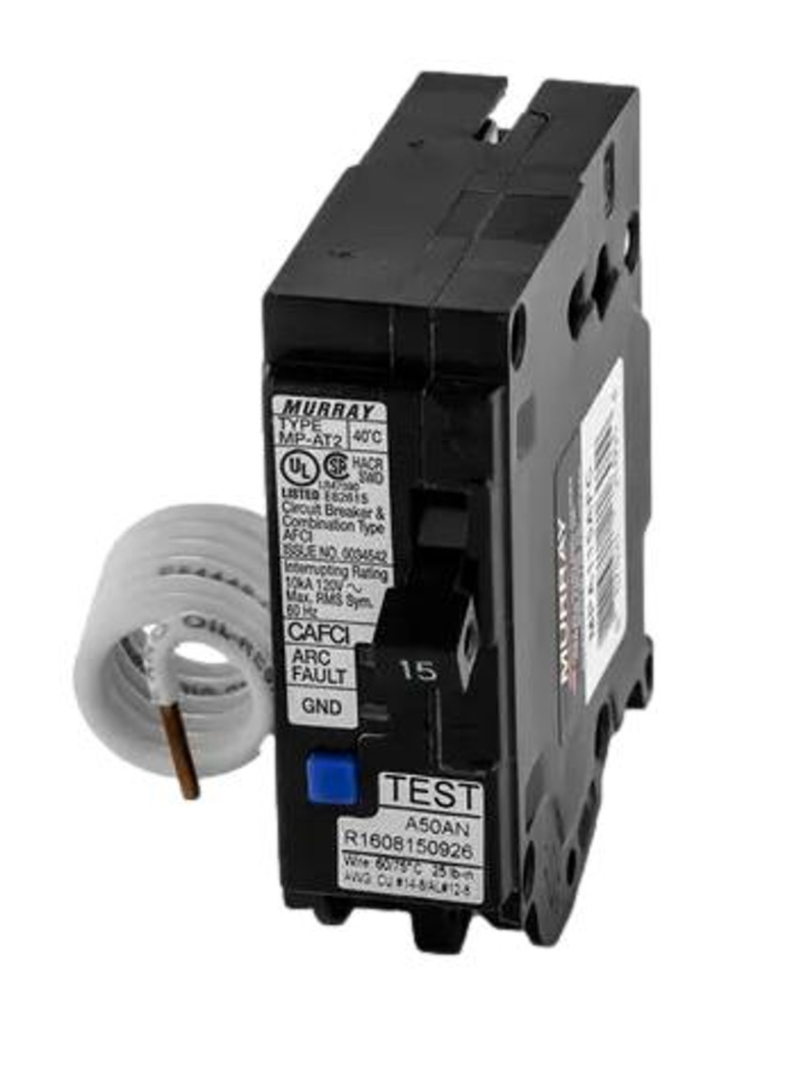 Murray MP115AF 15-Amp 1 Pole 120-Volt Arc Fault Circuit Interrupter | eBay