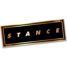 Official Touge Nation Stance Gold Edition Drift Race Jdm Slap Sticker