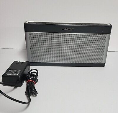 Bose Soundlink Bluetooth Speaker III 3 - Silver Model # 414255 | eBay