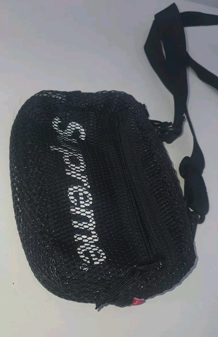 SS20 Supreme small shoulder side bag Cordura Mesh Black 3M Reflective