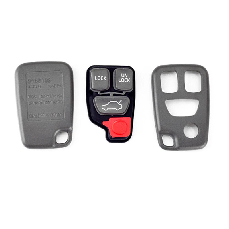 Funda Carcasa Llave Remoto 10 PIEZAS para Volvo 4 Botones C70 S40 V40 S40 Foto 3 de 4