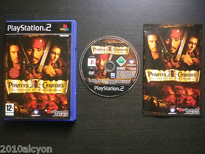 Jeu PS2 Pirates Des Caraïbes La Légende De Jack Sparrow - Très Bon état