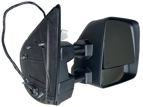 Passenger Side Power Tow Mirror Textured Black for 2016-2019 Titan XD