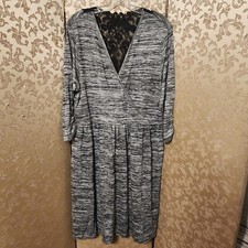 Torrid NWT Black Gray Lace Dress Size 2