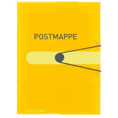 Postmappe easy orga to go, PP-Folie, DIN A4, gelb herlitz 300000787 (40081105074
