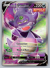 Galarian Slowking V Pokemon Chilling Reign 178/198 Full Art Ultra Rare NM on eBay