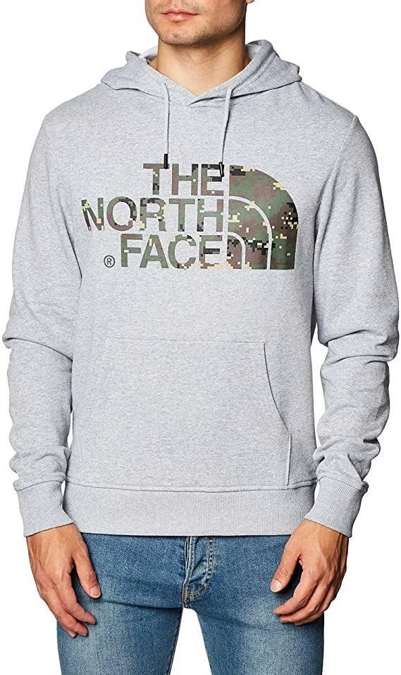 NORTH FACE Fleece Hoodie T93271DDY Grey Hooded Sports tracksuit top size L
Opens in a new window or
