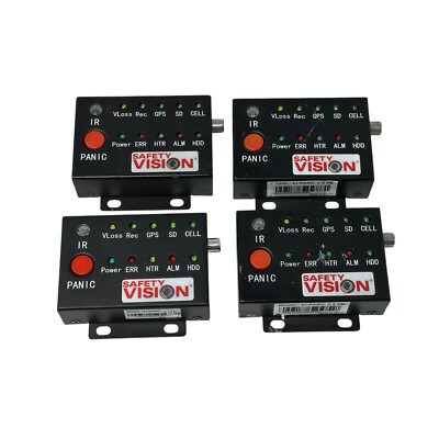 Alerting Module Lot of 4 Safety Vision 41-PANIC Emergency Alert Module with IR & Status ...
