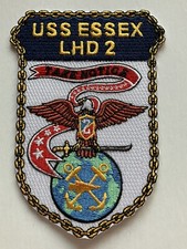 Ship's crest patch of USS ESSEX (LHD-2)