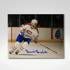 BENOIT BRUNET (1) Montreal Canadiens Autographed 8x10 Photo