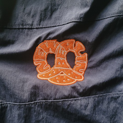 Air Jordan New Berlin Pretzels Pullover Antivento Giacca Riscaldamento Grande Swish - Foto 2 di 9