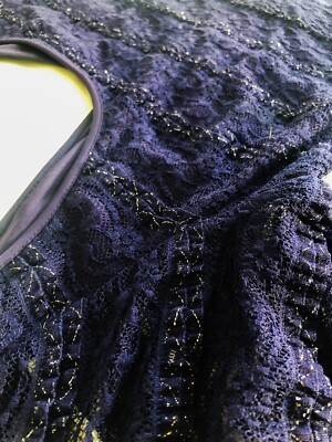 Guess Purple Lace Dress - size 12 | eBay