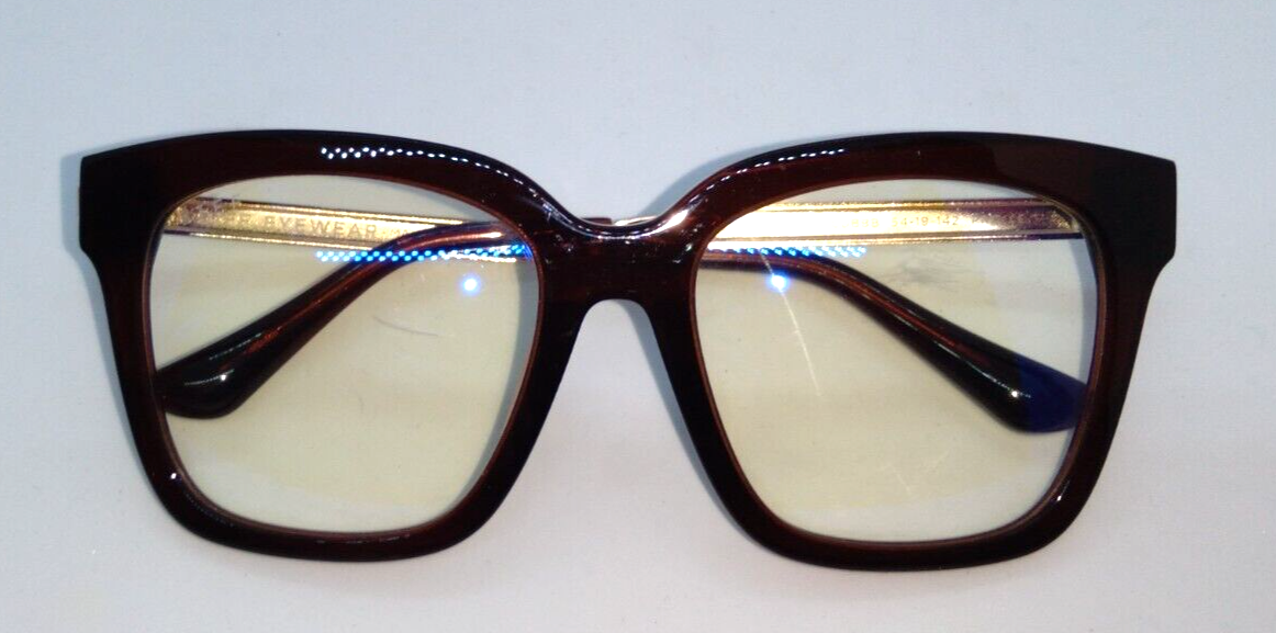 DIFF EYEWEAR BELLA OVERSIZED SUNGLASSES BROWN & GOLD 54-19  display picture 2