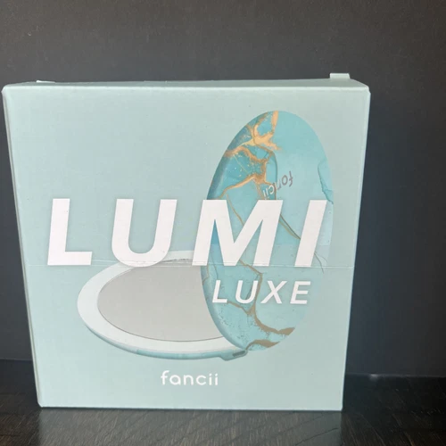 Fancii Lumi Luxe Compact LED Mirror With 10x/1x Magnification (Aqua Agate) - Picture 1 of 5