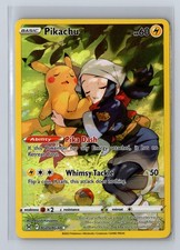 pikachu trainer pokemon card VMAX 2022 Lost Origin Gallery Ultra Rare #TG17 TAG Authenticated 9 Lightning Colorless Scratch (10) Lightning Pikachu V - SWSH11: Lost