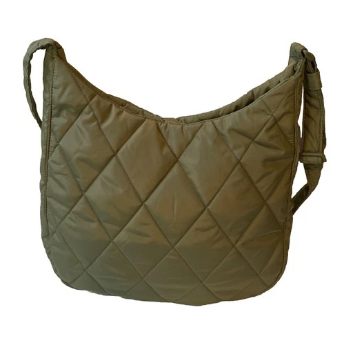 Vera Bradley Hobo Convertible Crossbody/ Sling Or Shoulder Olive Quilted Purse