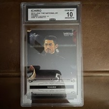 Leaf 2012 The National Ichiro #I1 Promo Baseball Card CGC 10