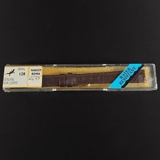 Hadley-Roma LS971 12R Watch Strap Women's Genuine Java Lizard Brown