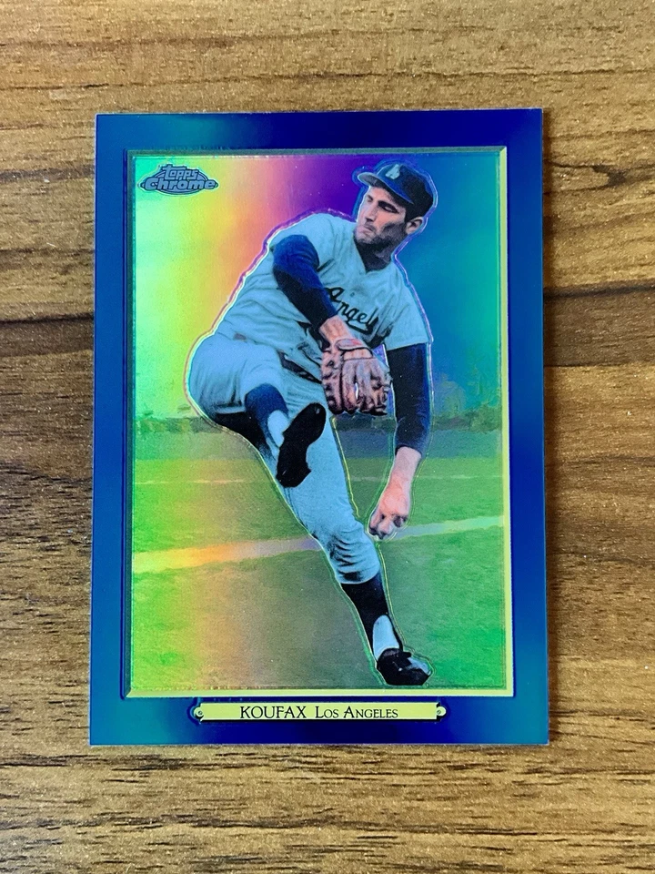 Topps 2020 - Turkey Red 2020 serie 2 Sandy Koufax #TR-47 azul/50 Foto 3 de 4