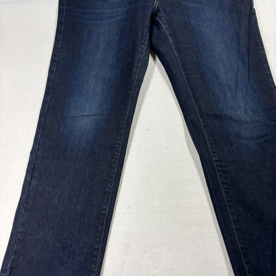 Pantalones de mezclilla elásticos lavados oscuros APT 9 para hombre 38x30 ajustados Premier Flex Foto 2 de 4