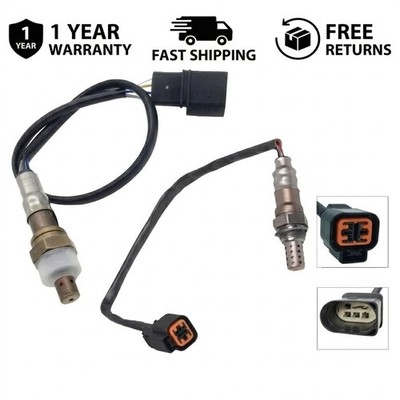 Oxygen Sensor Pair fits 2.0L Engine Upper & Lower 2PCS Kit Replacement