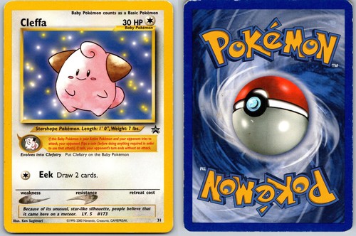 CLEFFA POKEMON WIZARDS BLACK STAR PROMOS 31 PROMO MP