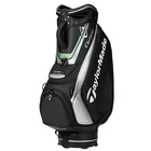 NEW TaylorMade Golf TM25 Tour Staff Bag Qi35 6-Way Top - Black / Silver