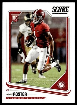 2018 Score Robert Foster Rookie Alabama Crimson Tide #417