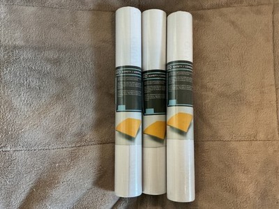 3x VViViD High Gloss Clear Vinyl Transfer Paper Self-Adhesive Roll Grid Backing