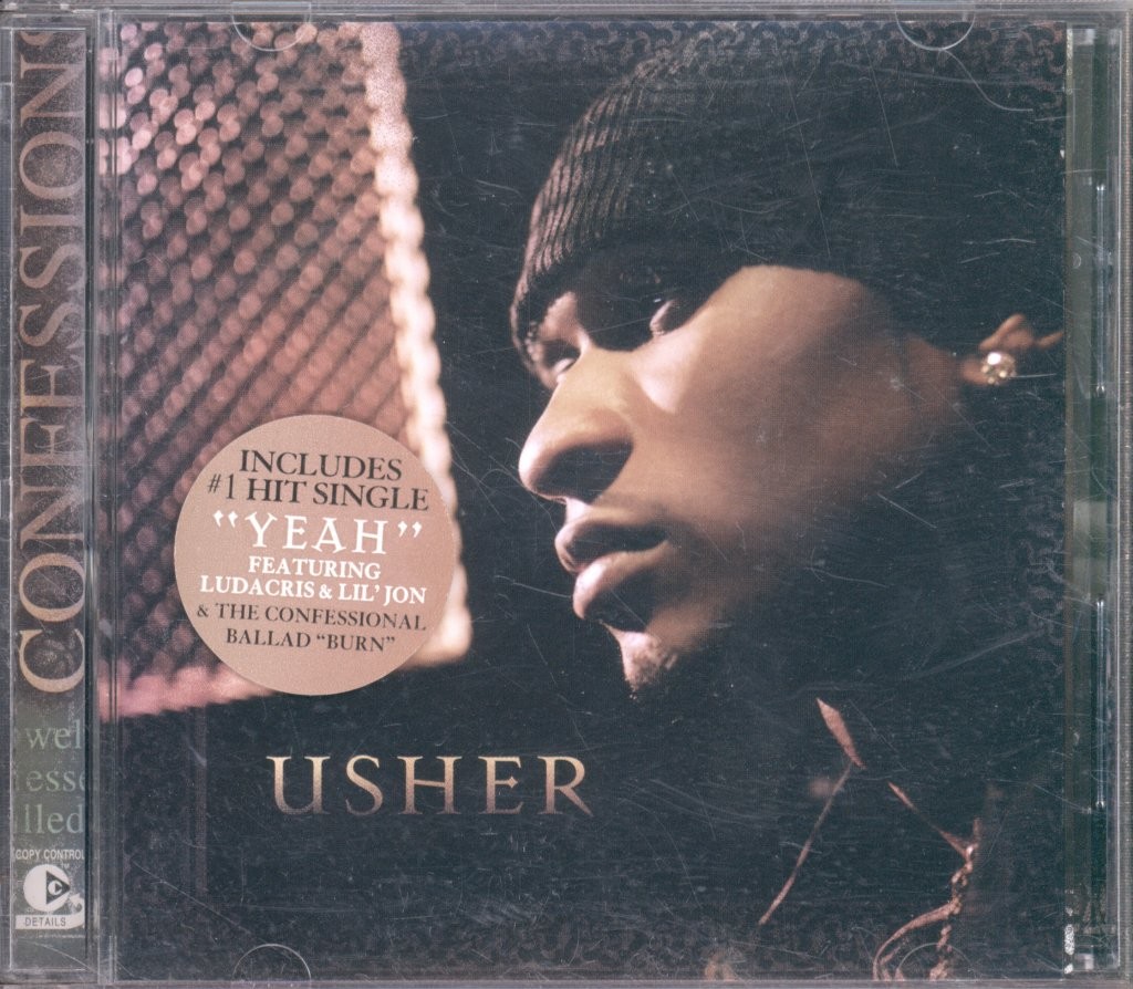 Usher Confessions CD Europe Arista enhanced CD - Has info sticker on front