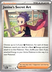 Janine's Secret Art 112/131 Prismatic Evolutions