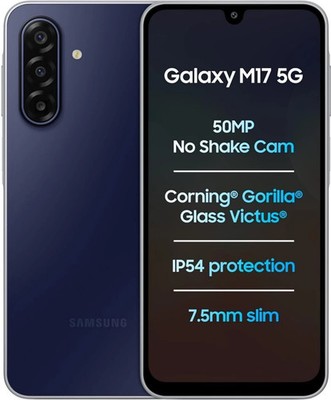 Samsung Galaxy M17 5G (Black, 4GB RAM, 128GB ) Exynos 1330 Global Version