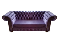 Design Sofa Zweisitzer Couch Wohnzimmer Einrichtung PolstermöBel Chesterfield